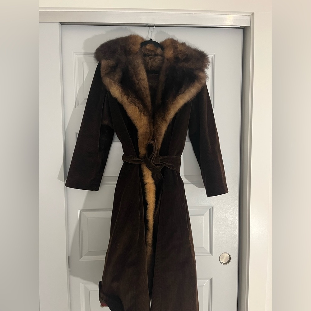 Genuine Mink fur coat women’s size small